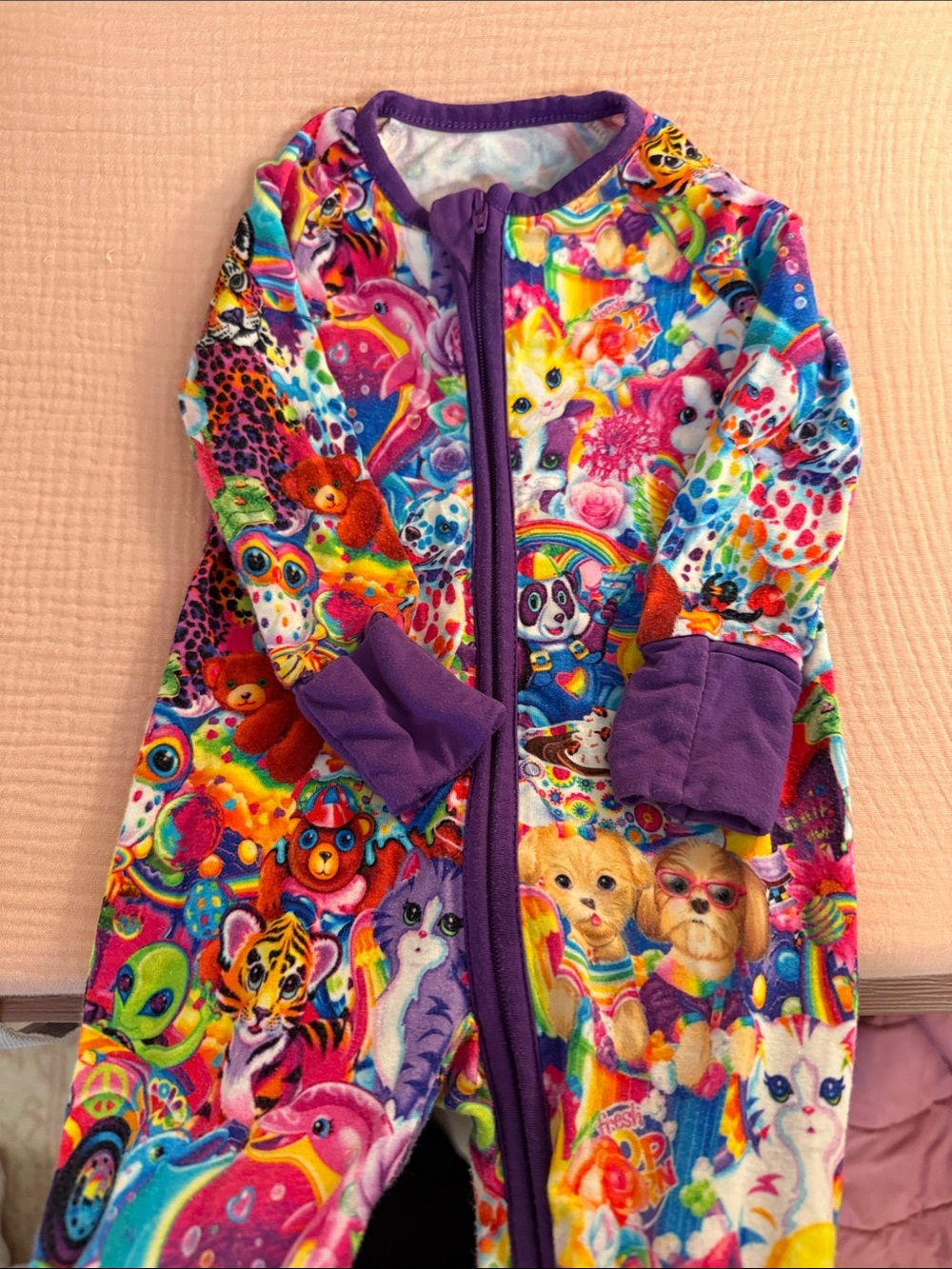 Lisa Frank Showstoppers Bamboo Convertible Pajamas